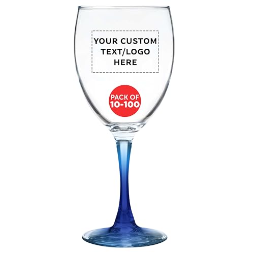 Custom Nuance Wine Glasses by ARC 10.5 oz. Set of 10 (100 Count)