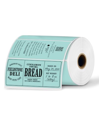 4x2 Inch Thermal Labels (4"x2" / Green)