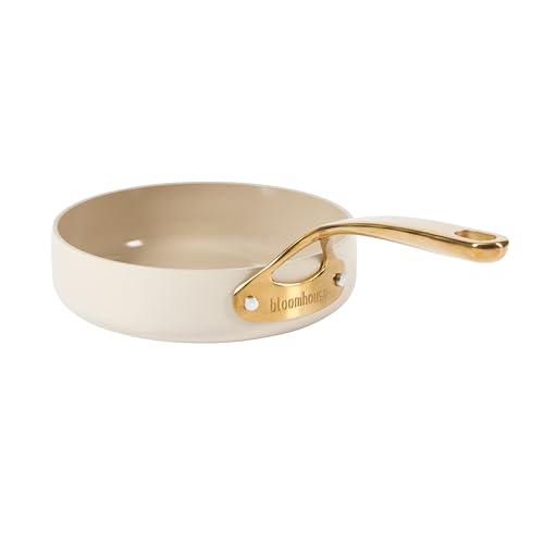 Two Time Oprah's Favorite Things Winner (Almond Cream w/ Gold Handle / Deep Fry Pan (8-Inch))