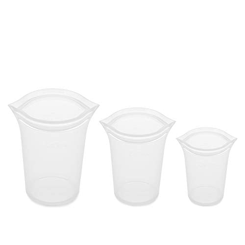 Reusable Food Storage Bags (Frost / 3 Cup Set)