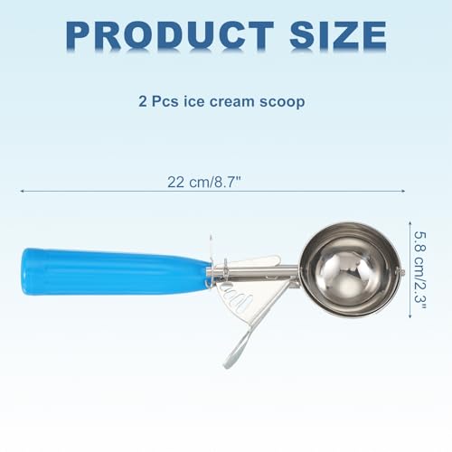 2 Pcs Cookie Scoops Ice Cream Scoop w