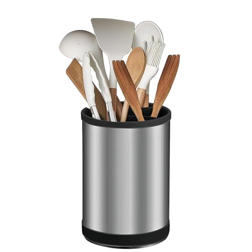 Kitchen Utensil Holder for Countertop (Black)