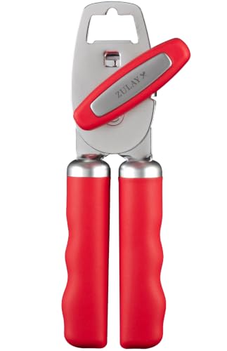 Heavy Duty Stainless Steel Can Opener Manual with Bottle Opener