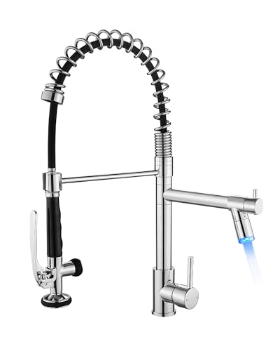 Chrome Kitchen Sink Faucet (Chrome)