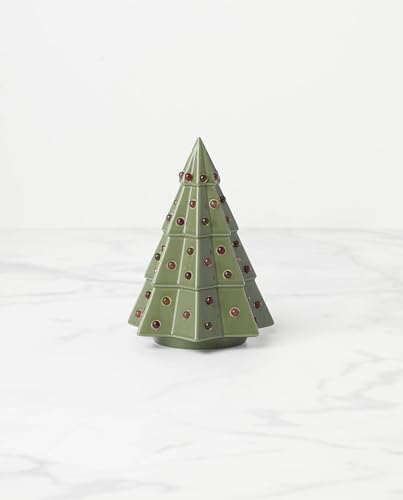 Evergreen Small Lit Tree Christmas Figurine (Lit Figurine, Small)