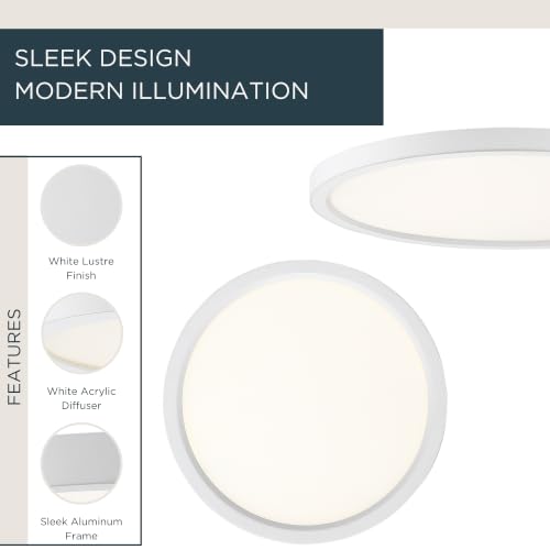Outskirts 20" Round Flush Mount LE Ceiling Light