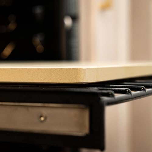 Pizza Kitchen Rectangular Pizza Stone for Oven and Grill (Stone)