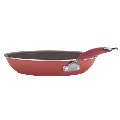 Cucina Nonstick Frying Pan Set (Skillet Set (9.25" & 11") / Cranberry Red)