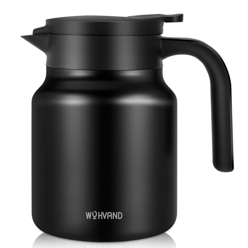 Insulated Coffee Carafe (Black / 34 Ounces)