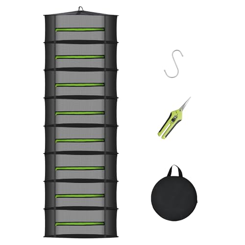 8‑Layer Herb Drying Rack Hanging