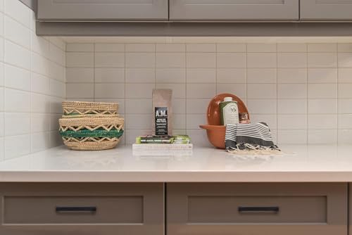 Matte Black Cabinet Handles Solid Cabinet Pulls (Black / Flat Black 3'' Hole Center)