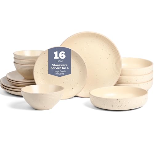 Lauren Modern Stoneware 16 (16-Piece Service for 4 / Beige)