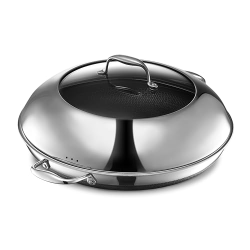 14" Hybrid Nonstick Frying Pan with Lid (Pan + Lid / 14-inch)