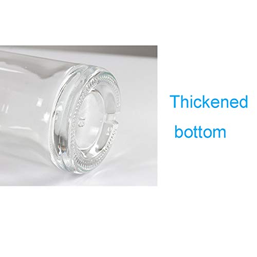 Clear Glass Bottles 12 oz (Clear-12oz-12pack)