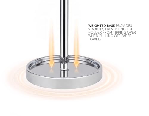 Countertop Paper Towel Holder (Chrome)