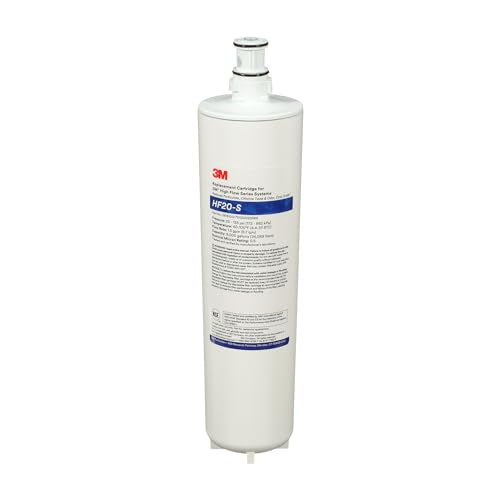 3M High Flow Series Filter Cartridge HF20 (1 Count (Pack of 1) / Cartridge)