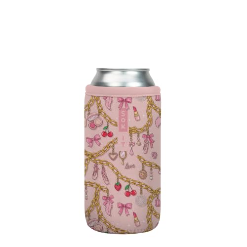 CanSok Sleeve for Beer & Soda Insulated Neoprene Cover (Charmed I'm Sure / 16oz Can Sleeve)