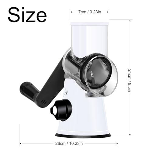 Rotary Cheese Grater Hand Crank