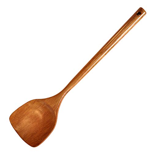 Wooden Spatula with Long Handle for Cooking Kitchen Cookware
