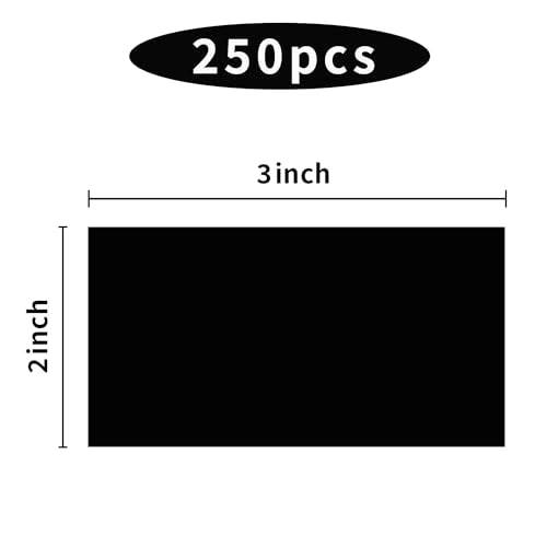 Colored Labels Stickers 3 x 2 Inch