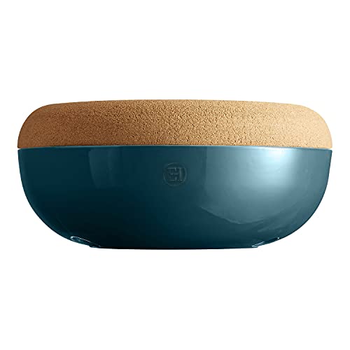 Made in France Large Fruit & Vegetable Storage Pantry Bowl (Blue Flame / 14.1" Dia)