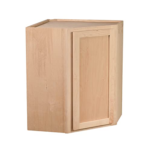 Quicklock RTA (12"D x 24"W x 42"H Corner / Raw Maple)