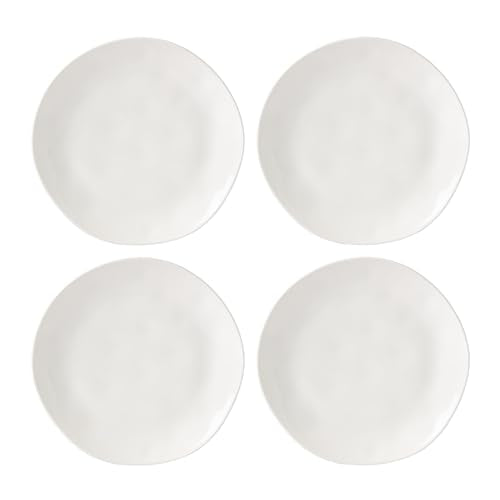 White Bay Colors 4Pc Dinner Plates (Dinner Plates / White)