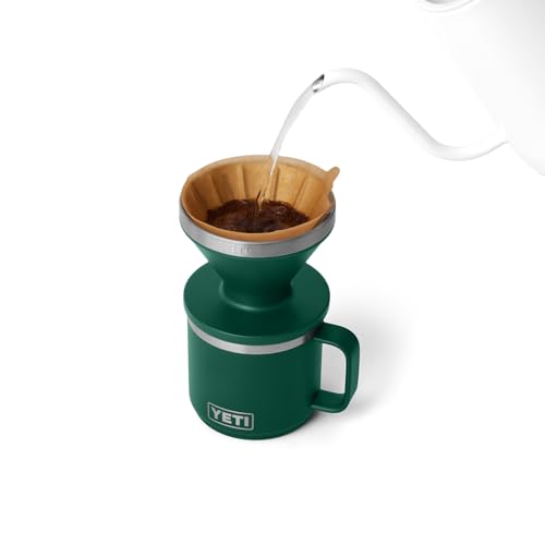Pour Over Coffee Maker Accessory Ramblers (Black Forest Green)