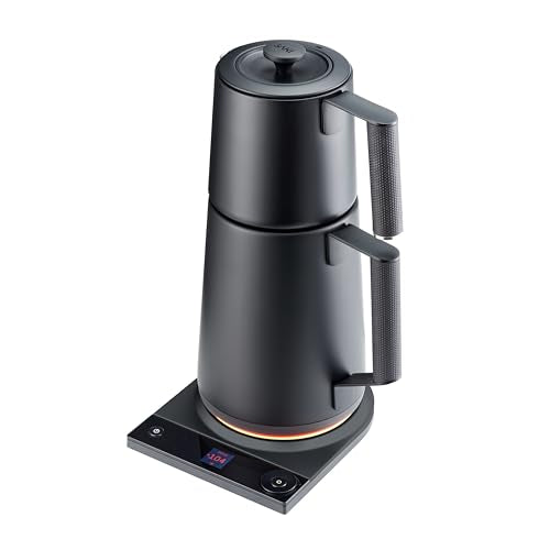 Turkish Tea Maker Machine Pro (Matte Black)