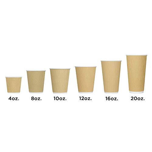 Coffee Hot Cups 4oz [1 (4 OZ / Brown)