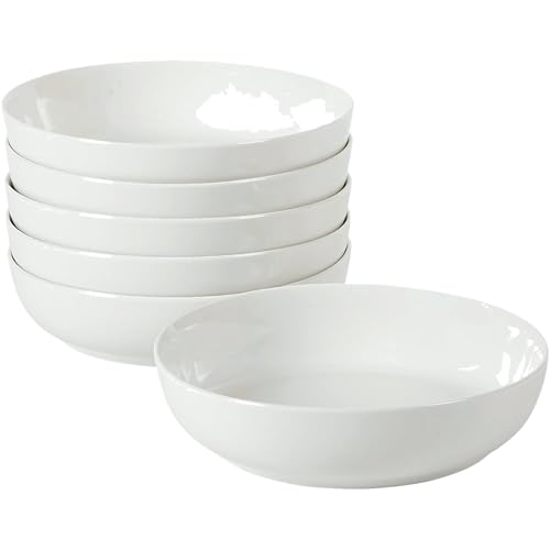 Zen Buffet Pasta Bowls Set of 6 (White (Pasta Bowl) / 41oz Pasta Bowl (Set of 6))