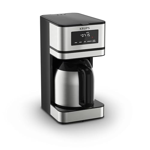 12 Cup Programmable Thermal Carafe Coffee Maker with 3 Strengths (12-Cup / Thermal)
