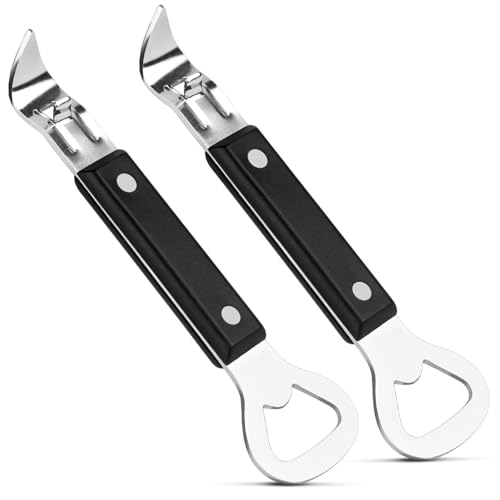 2-in-1 Can Punch Opener & Bottle Opener, 2-Pack, 6.1" (2 Count)