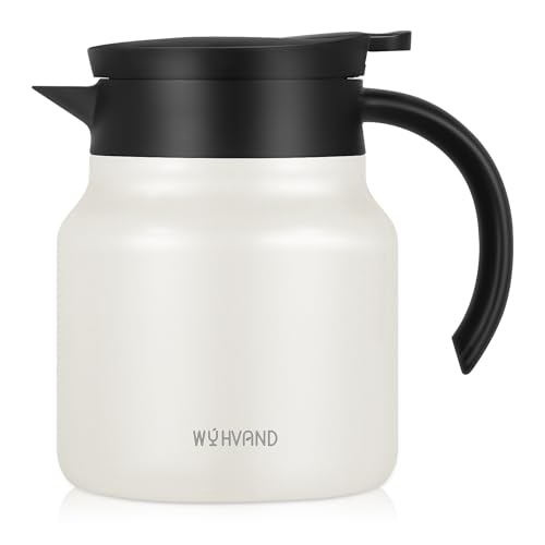 Small Insulated Coffee Carafe (Cream / 27 Ounces)