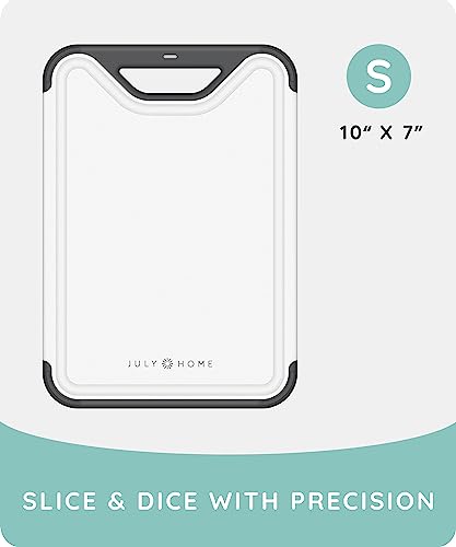 Cutting Boards for Kitchen (Black / 10"L x 7"W)