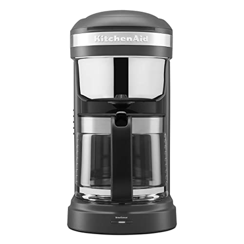 12 Cup Drip Coffee Maker (Matte Grey / 12 Cup Drip Coffee Maker with Warming Plate)