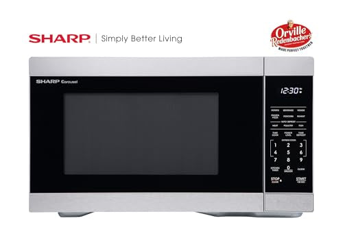 SMC1162KS 1.1 cu. ft. 1000W Stainless Steel Countertop Microwave Oven (Stainless Steel)