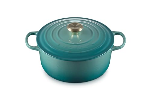 Enameled Cast Iron Round Dutch Oven (Riviera / 5.5 Qt)