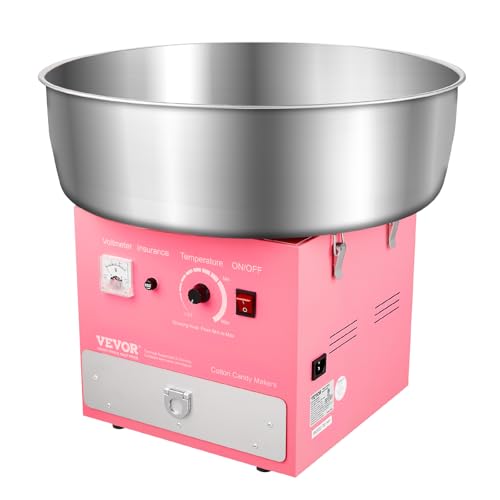 Electric Cotton Candy Machine (Pink / Without Cart)