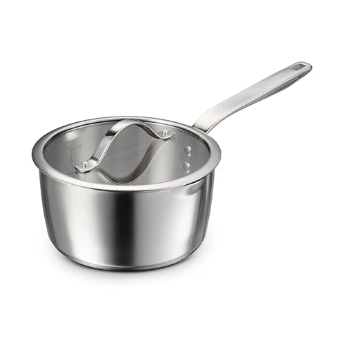 Tempo Tri Ply Base Stainless Steel 3 (Sauce Pan / 3 Quarts)