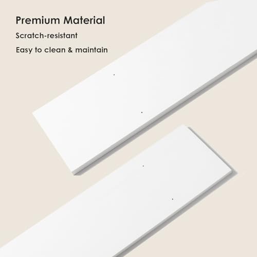 Long Wall Shelves (White / 31.5 Inch)