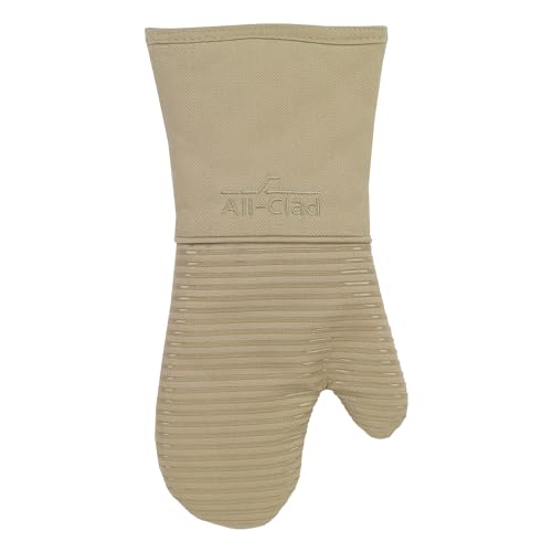 Premium Silicone Oven Mitt (Cappuccino / 1 Pack)