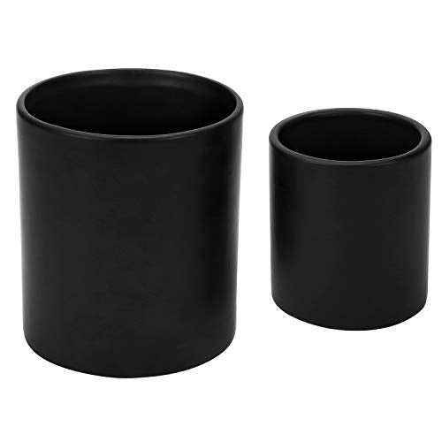 Black Ceramic Utensil Holders