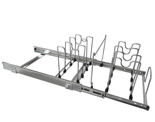 Pots and Pans Pull Out Organizer Under Cabinet (Pan Pot organizer)
