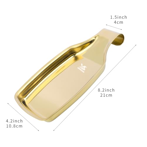 Stainless Steel Utensil Tray Spoon Rest Holder for Stove Top