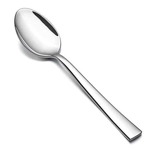Dinner Spoons Set of 12 (7.9 Inches(Silver))
