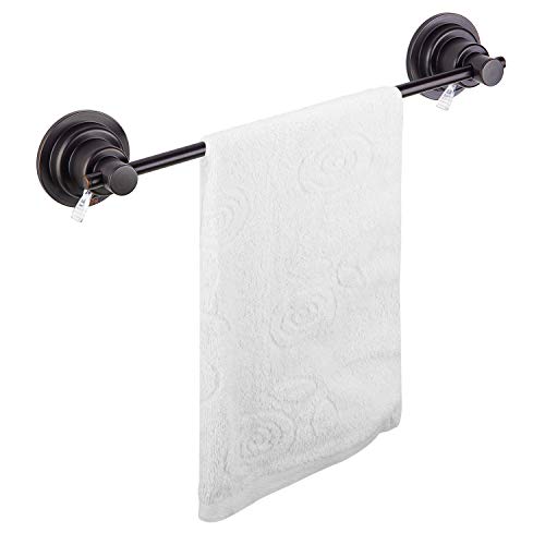 16 Inch Suction Cup Towel Bar (Suction Towel Bar-16 Inch Rubbed Bronze)