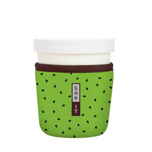 IceCreamSok Insulated Neoprene Cover (Kiwi / Fits Tapered Pints)
