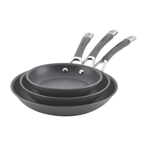 Radiance Hard Anodized Nonstick Frying Pan Set