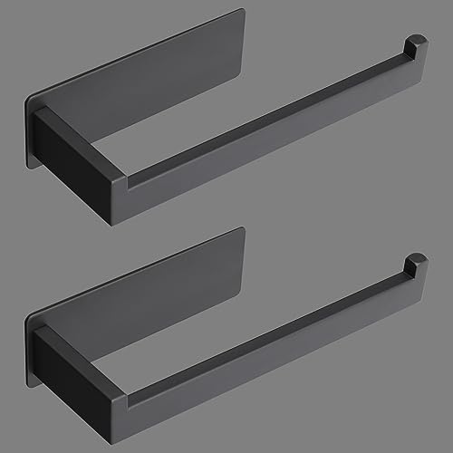 Hand Towel Holder (2 Pack 9 In / Matte Black)